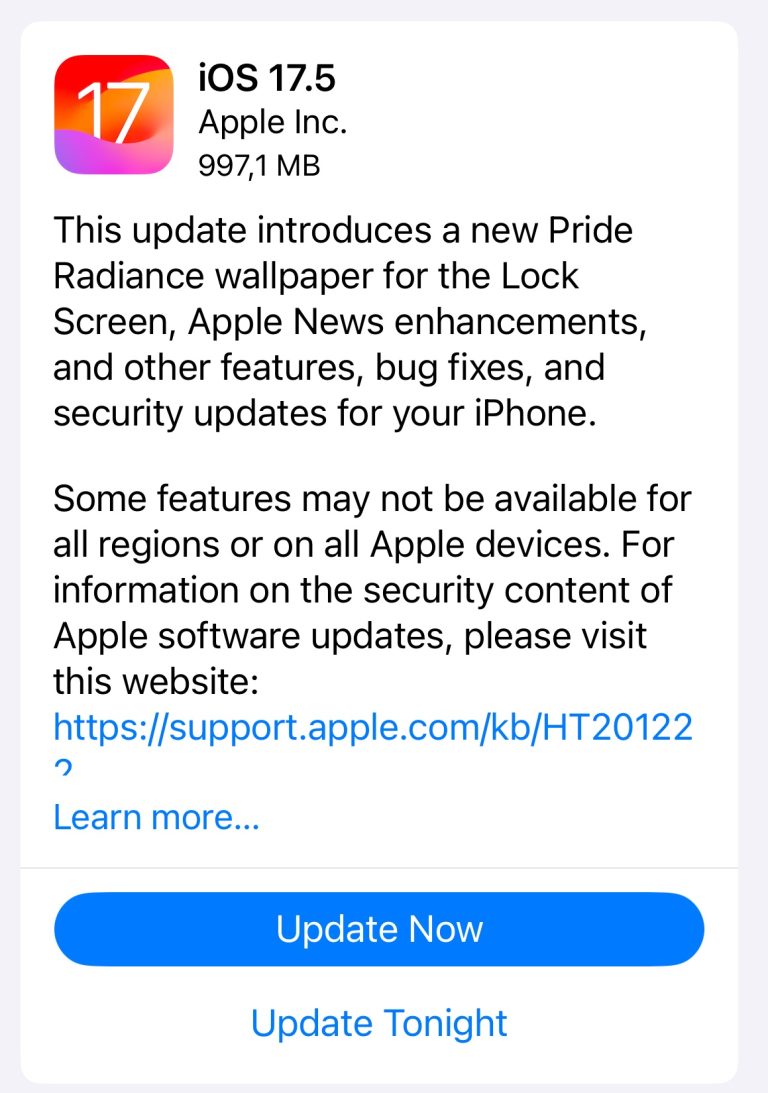 Apple a lansat iOS 17.5 ce aduce mai multe bug fixuri și posibilitatea de instalare a aplicațiilor direct de pe site-urile web!