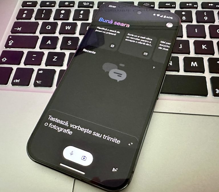 Google a dat drumul la suportul pentru limba română în conversațiile cu AI-ul Gemini Live - în curând va fi activ ca limbaj secundar.