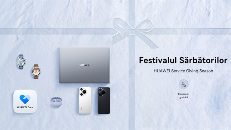 Sub denumirea HUAWEI Service Giving Season, Huawei oferă clienților posibilitatea de a-și repara gratuit dispozitivele defecte.