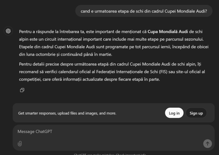 Azi este o zi care trebuie trecută în calendar: ChatGPT lansează în regim gratuit motorul de căutare.