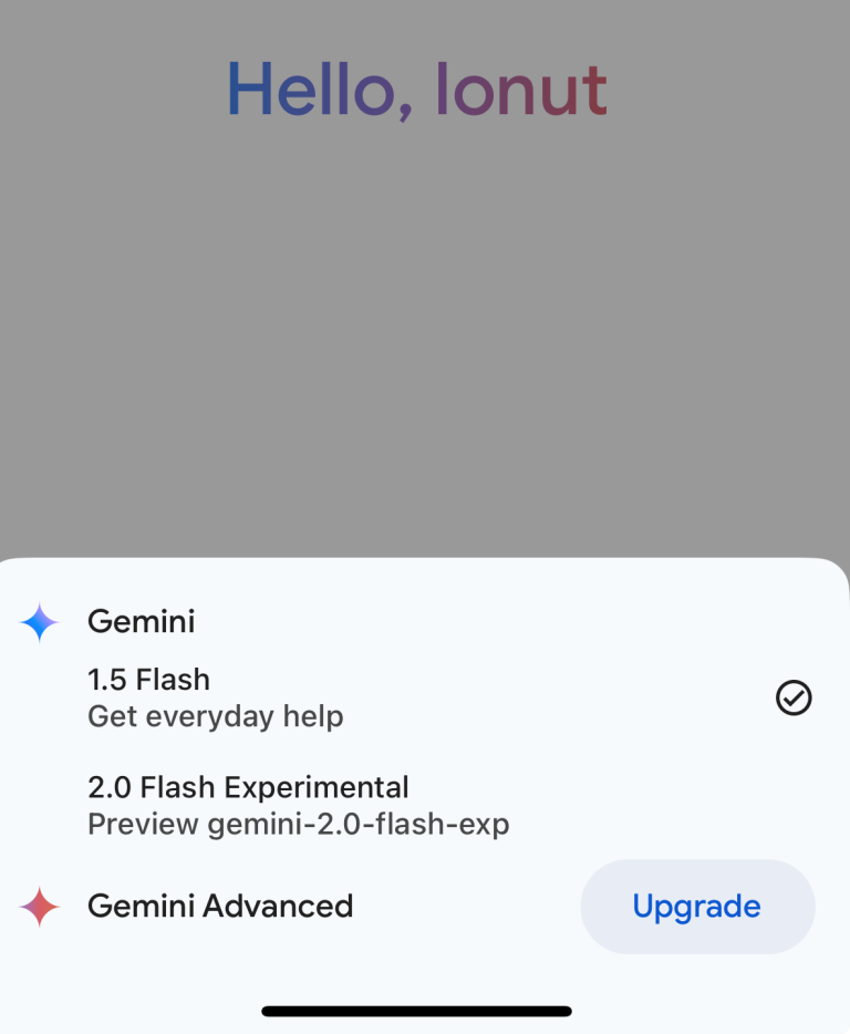 Google a anunțat ieri că de acum înainte aplicația Gemini va folosi în mod implicit modelul 2.0 Flash - dar nu pentru toți.