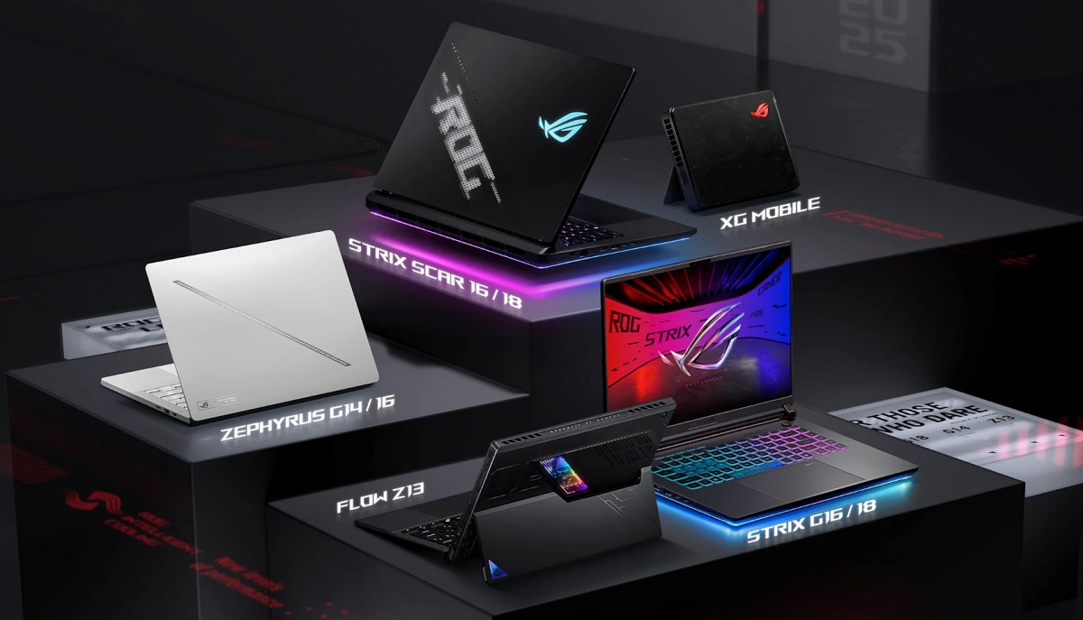 Asus a anunțat generația ROG Strix 2025 de laptopuri de gaming